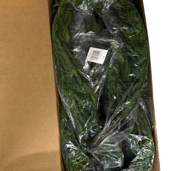 Christmas Norfolk Pine Garland 60in Real Touch Greenery Afloral - PACK OF 3 - Picture 7 of 7